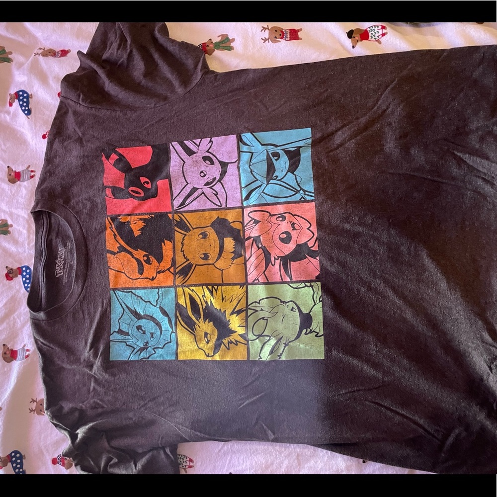 Large wovenfine eevee-lutions grid shirt